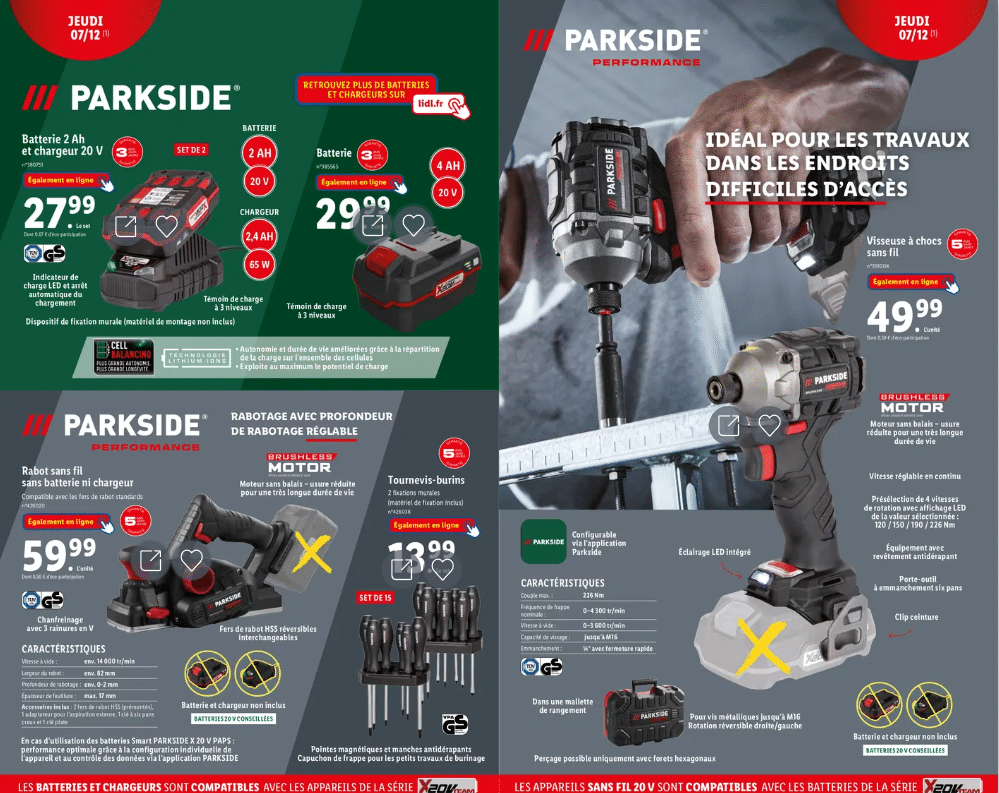 PARKSIDE® Tréteau réglable en hauteur