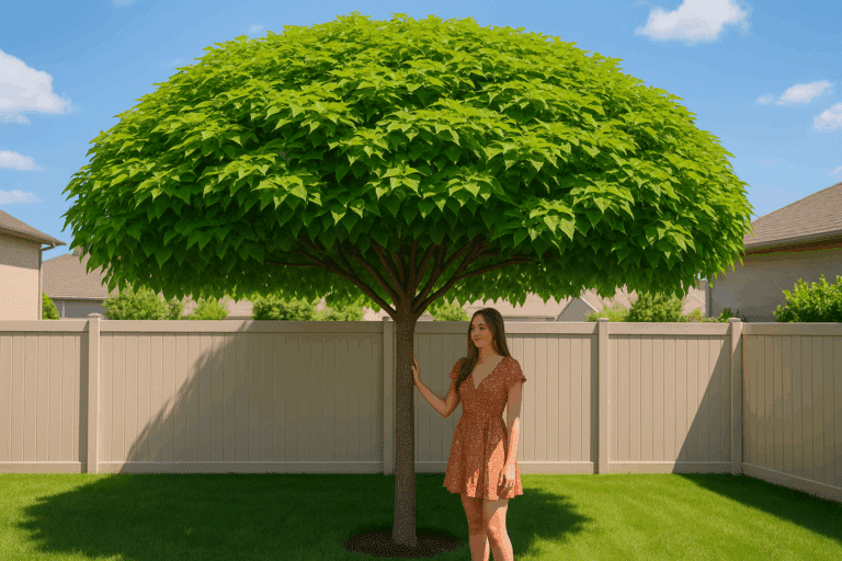 L’arbre à croissance éclair qui vous protège en un clin d’œil du soleil et des regards indiscrets