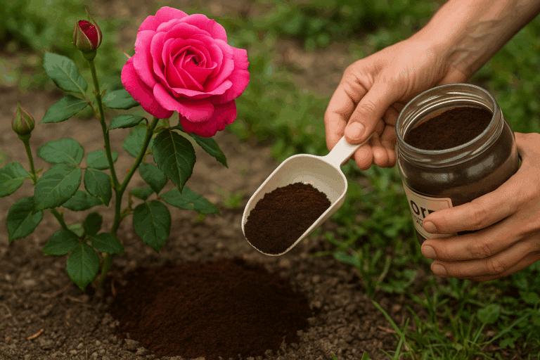 Découvrez l’engrais naturel miracle pour revitaliser un rosier épuisé en pleine saison