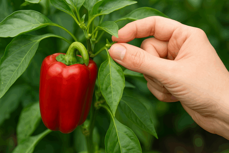 Quand pincer vos poivrons pour une récolte explosive sans fatiguer le plant