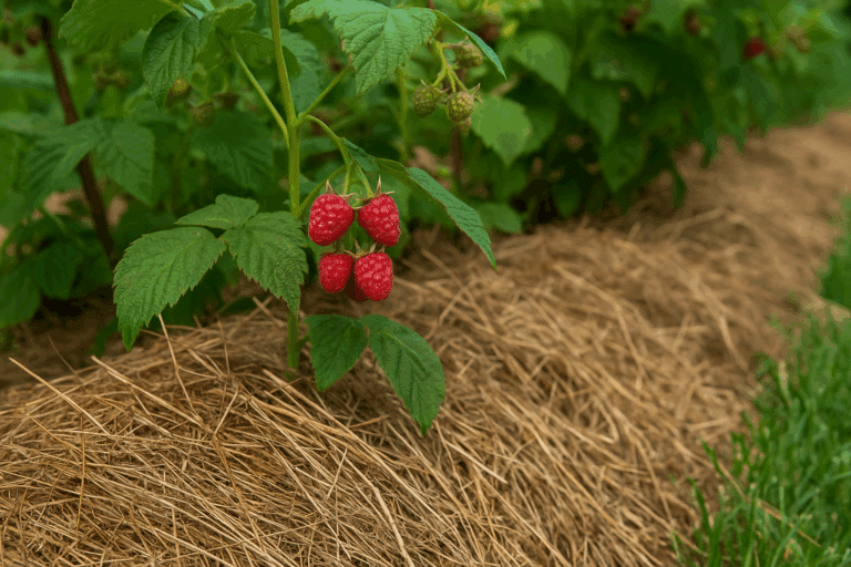 Pailler vos framboisiers avec du foin : le secret pour des fruits exceptionnels ?