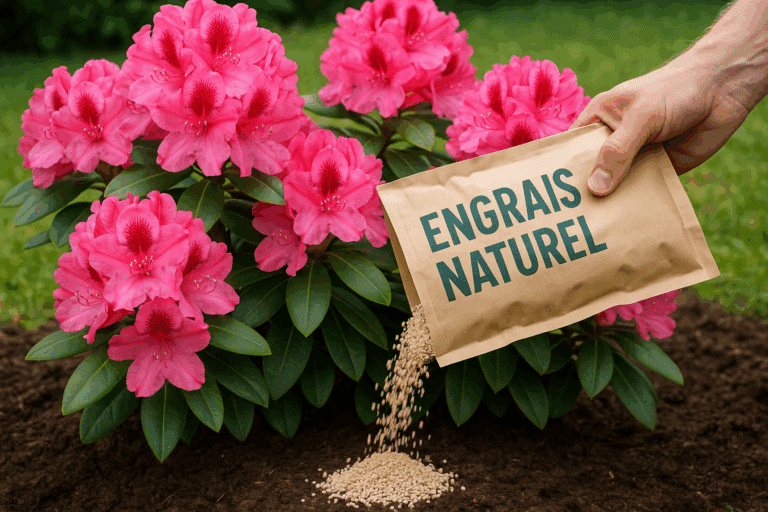 L’engrais naturel miracle pour des rhododendrons plus fleuris, plus longtemps