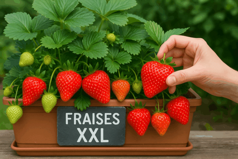 Récolte de fraises XXL en jardinière : mythe ou réalité ?