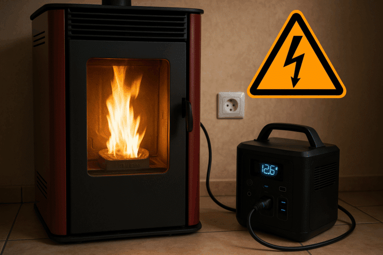 Incroyable astuce : faire fonctionner son poêle à pellets pendant une coupure de courant