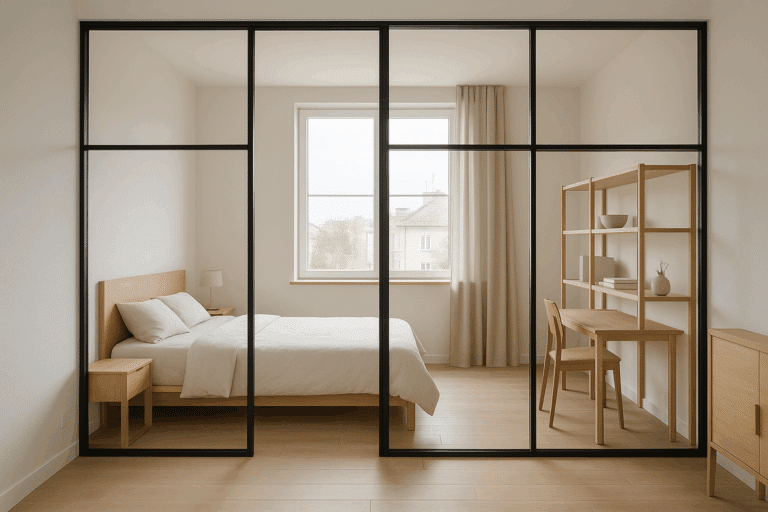 Séparer une chambre en deux avec une seule fenêtre : idées et astuces d’aménagement