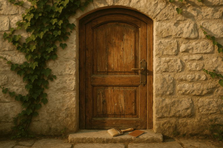 Vieille porte en bois : conseils de rénovation et idées déco intemporelles