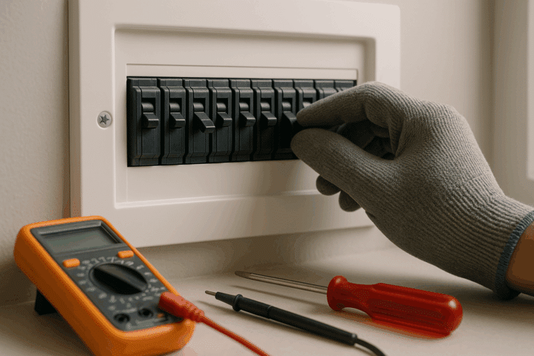 Disjoncteur qui ne remonte pas : 7 causes fréquentes et solutions efficaces