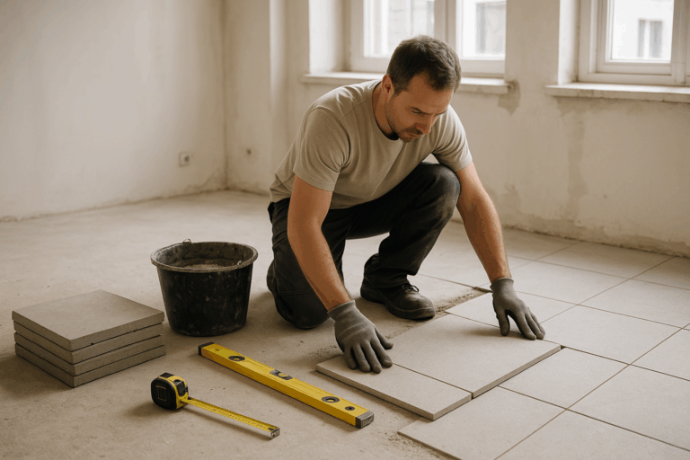 Dalle sèche béton : avantages, pose et prix au m²