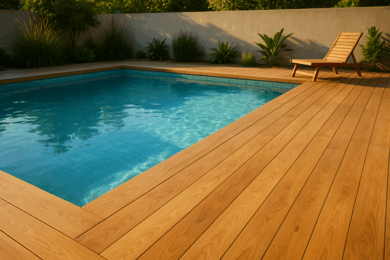 Margelle piscine en bois : guide complet pour un rendu naturel et durable