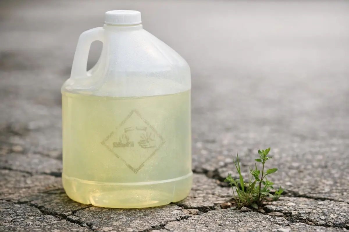 acide chlorhydrique désherbant