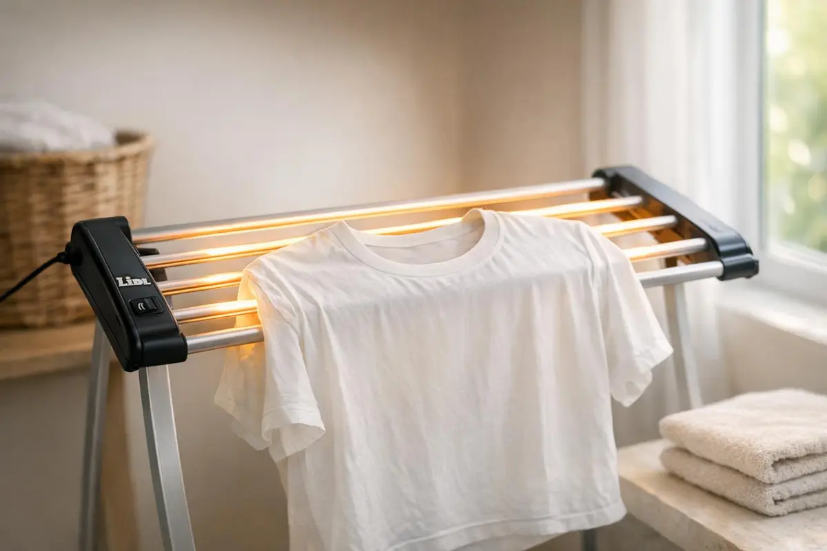 étendoir chauffant lidl