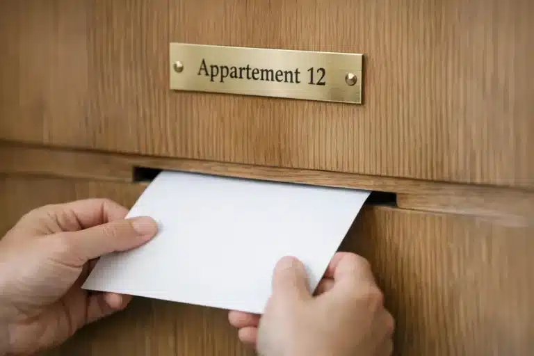 Cambriolages d’été : la méthode de la feuille A4 posée sur votre porte permet aux voleurs de repérer votre absence en un instant