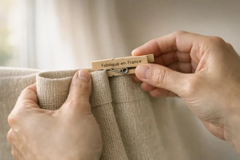 Canicule : Sophie met toujours une pince à linge au-dessus de ses rideaux, l’astuce toute simple qui bloque la chaleur chez soi