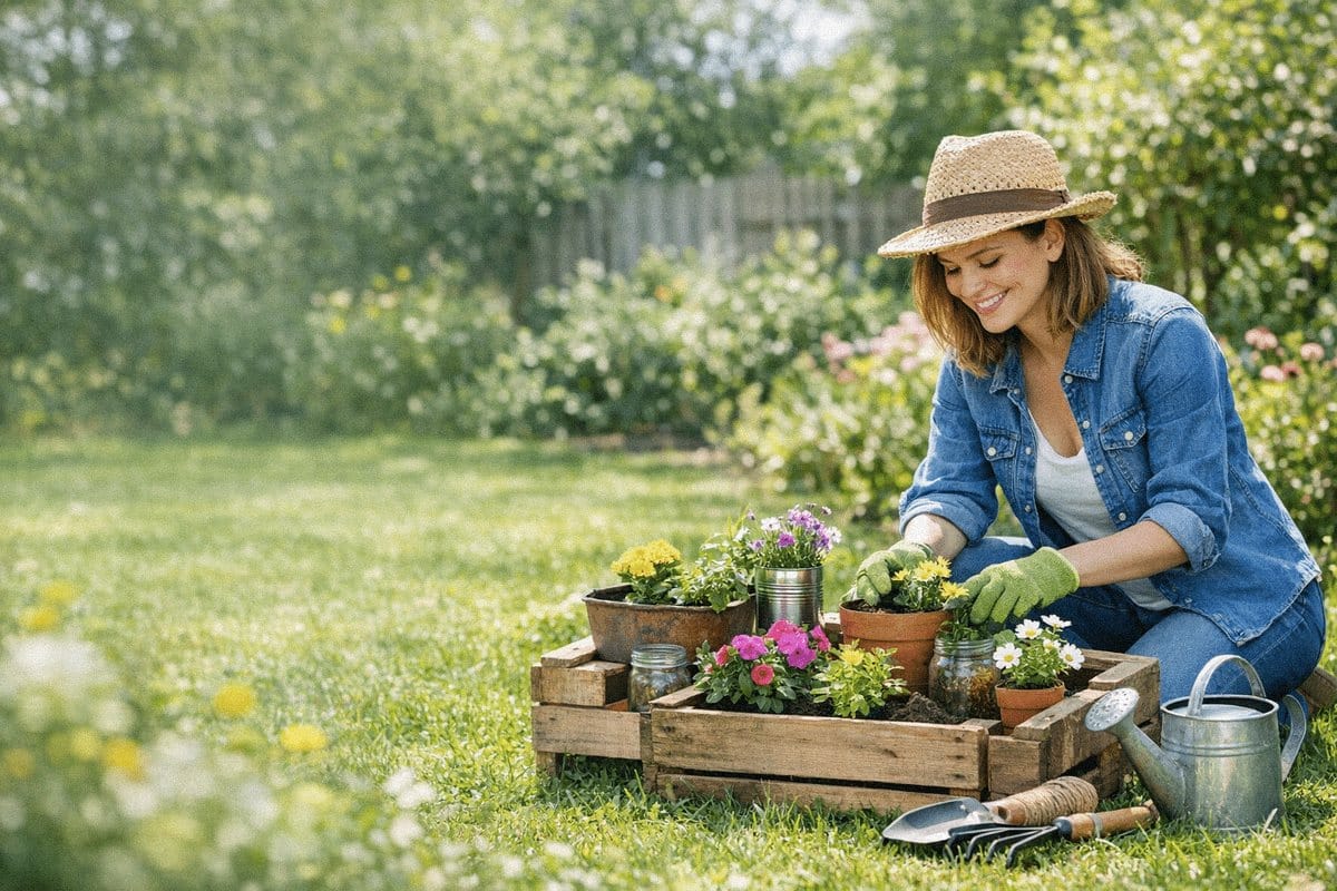 7 astuces malines pour créer un jardin de rêve sans (ou presque) dépenser d’argent