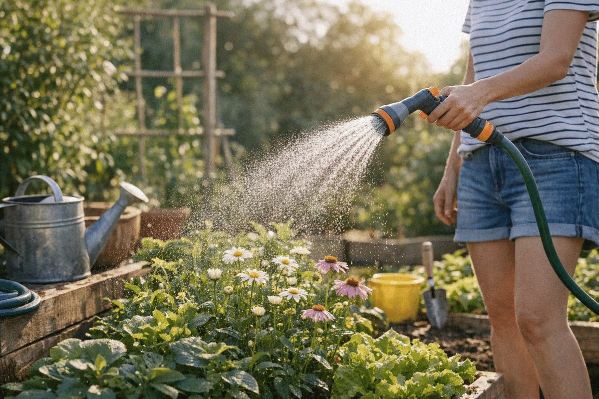 Arrosage au jardin : 7 erreurs qui gaspillent 50 % de votre eau sans le savoir
