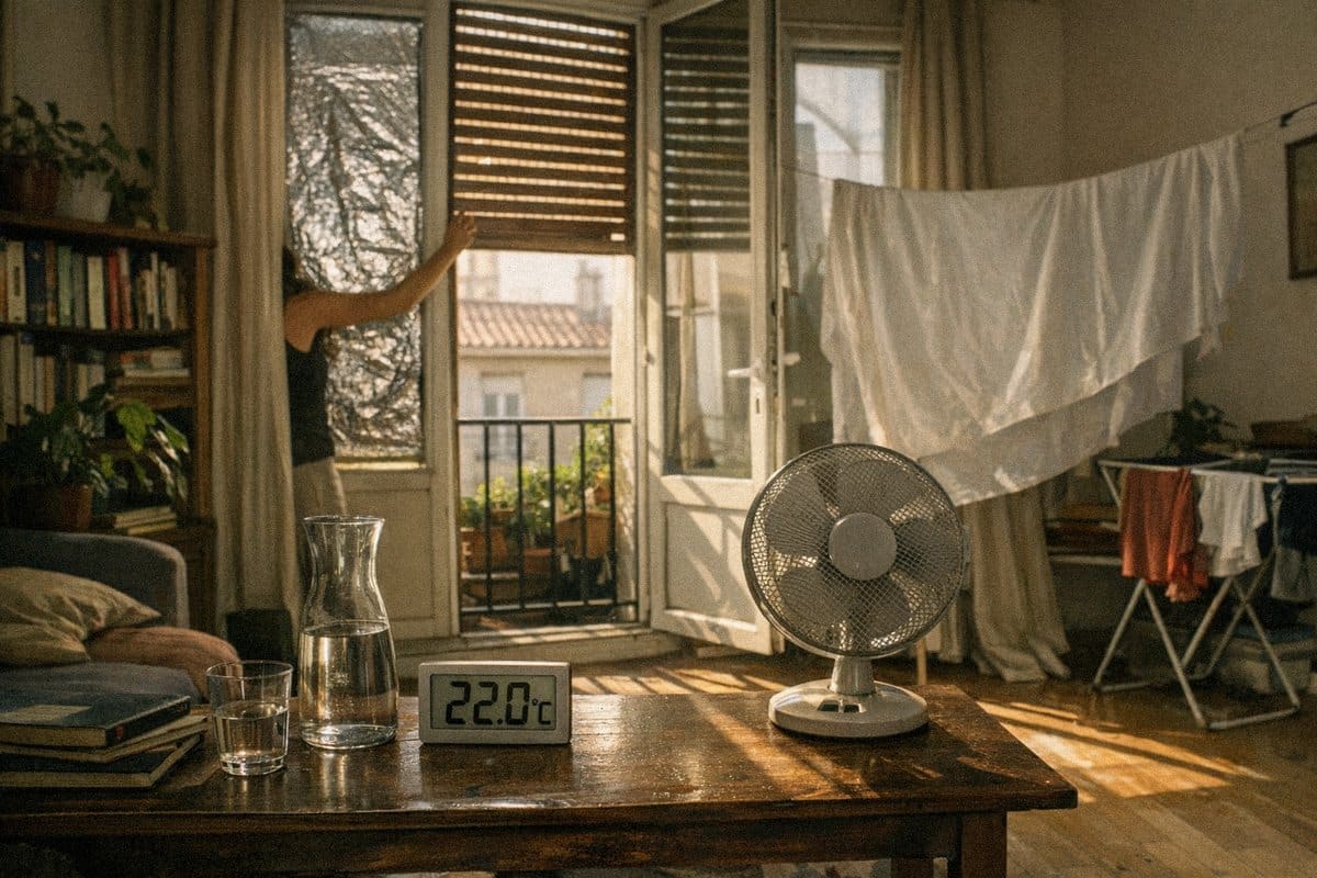 Canicule : comment Hélène garde 22 °C chez elle sans clim grâce à 7 astuces futées
