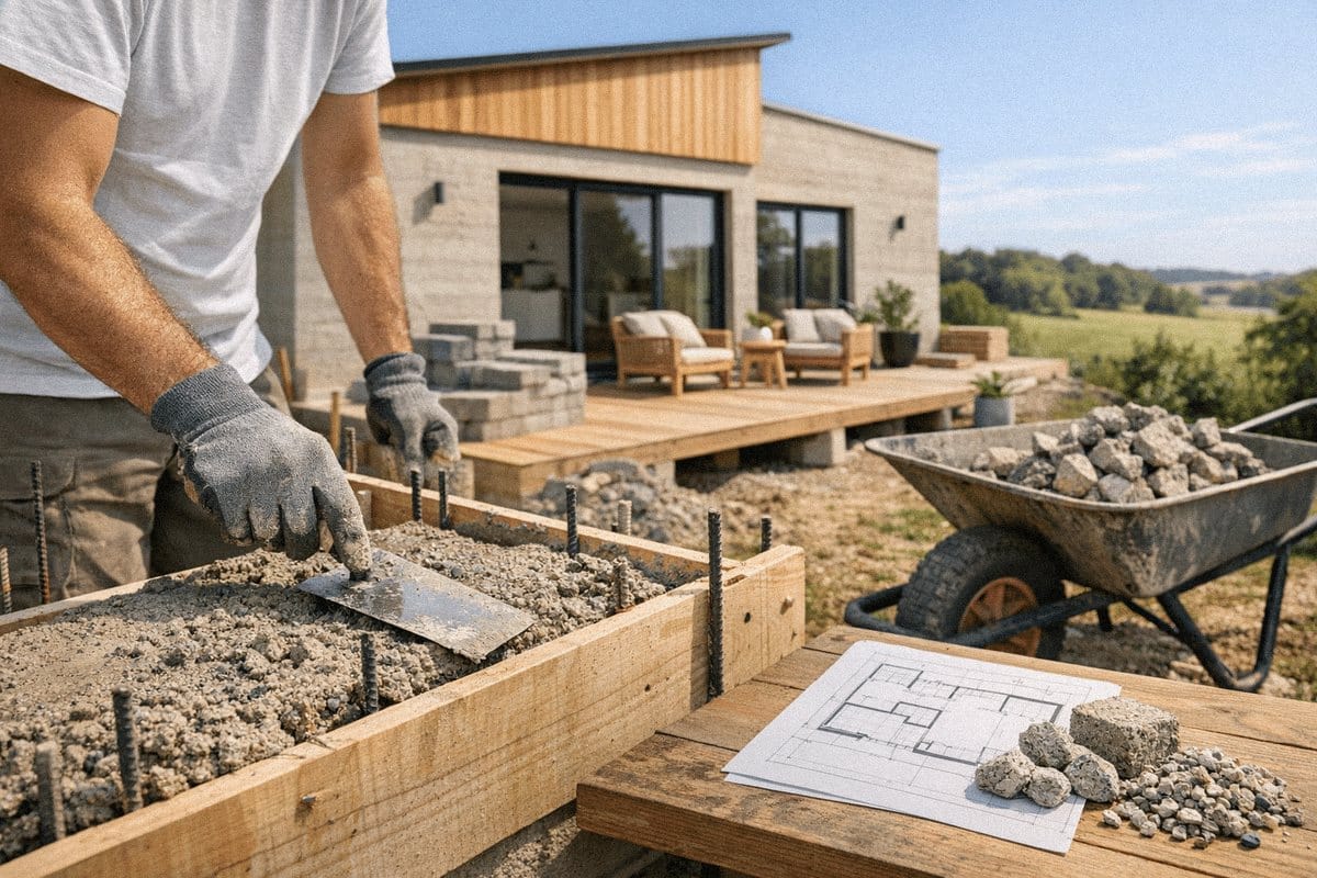 Cette astuce de béton recyclé peut réduire de 25 % le coût de votre maison