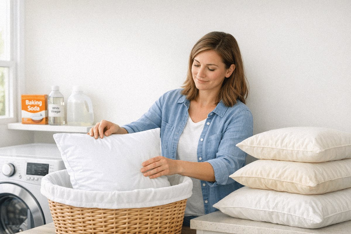 Comment blanchir un oreiller jauni ? 6 astuces hyper efficaces !