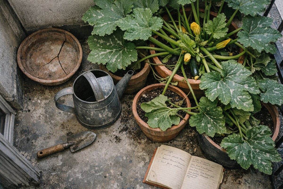 Courgettes envahissantes en pot : 5 secrets d’horticulteurs pour les garder bien sages