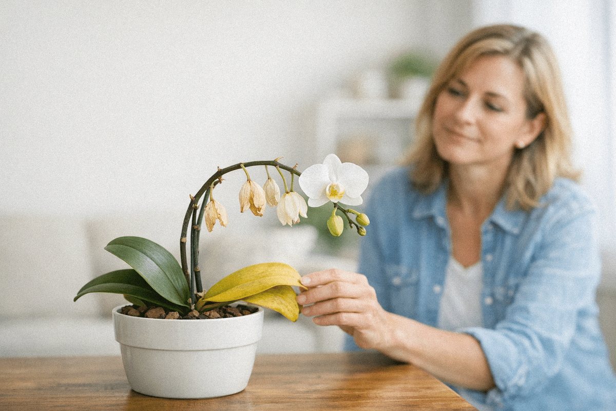 Orchidée qui dépérit : 5 signes pour savoir si votre plante est en fin de vie