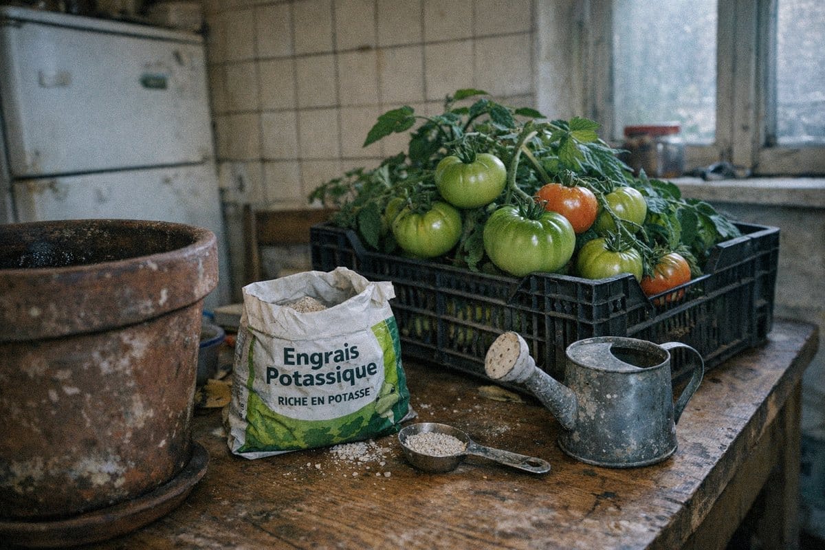 Tomates qui restent vertes : 3 gestes au potassium pour les faire rougir vite