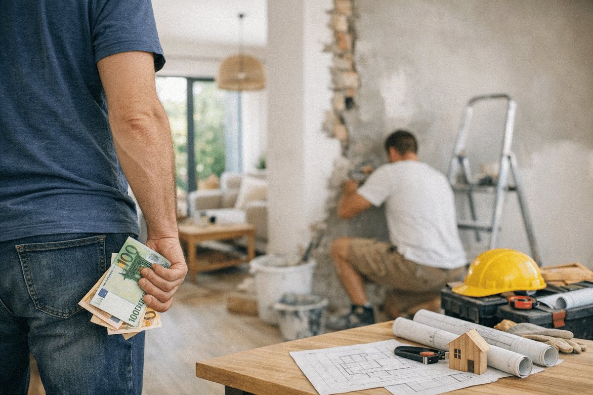 Travaux non déclarés : cette erreur peut vous coûter 120 000 € et bloquer la vente