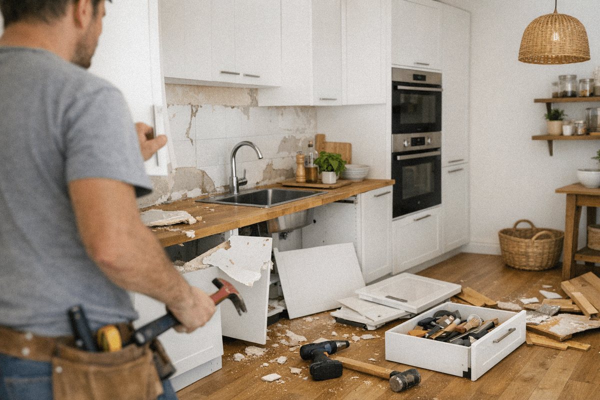 Une simple erreur de cadastre va lui coûter sa cuisine : cette histoire hallucinante