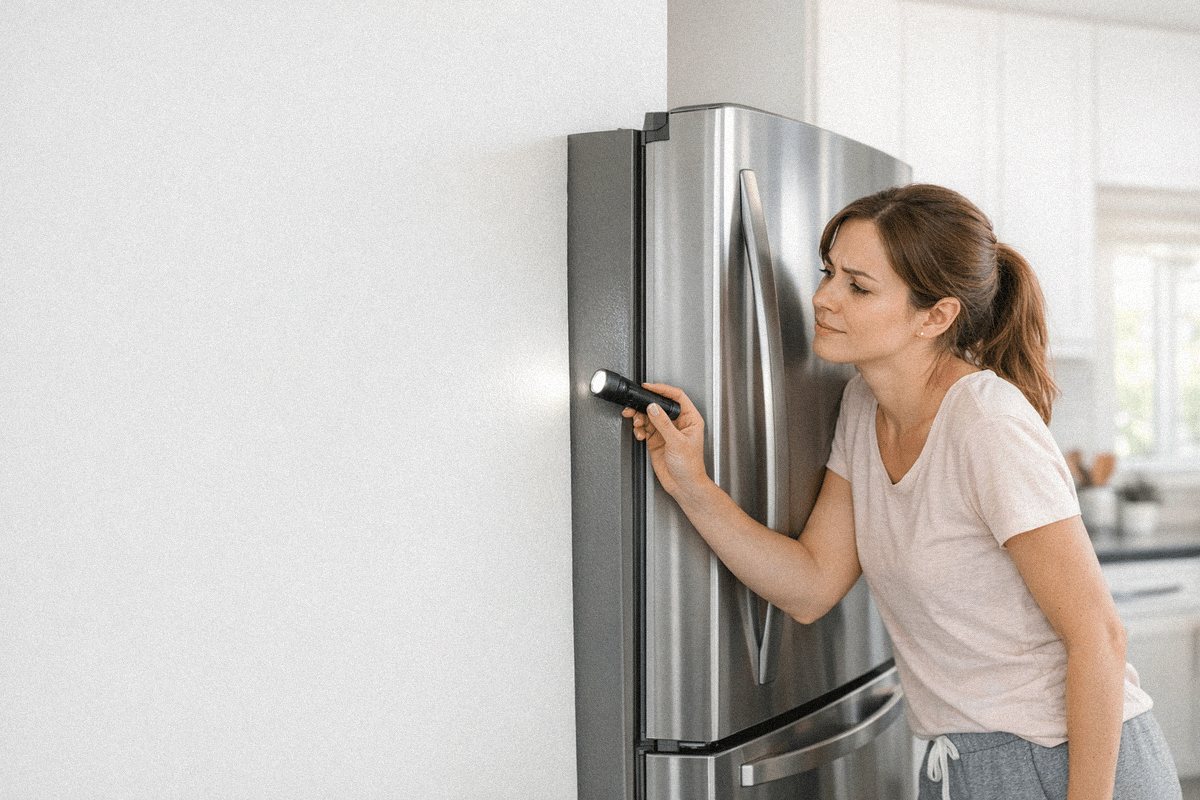 Votre frigo est collé au mur ? 7 raisons qui prouvent que c’est une énorme erreur